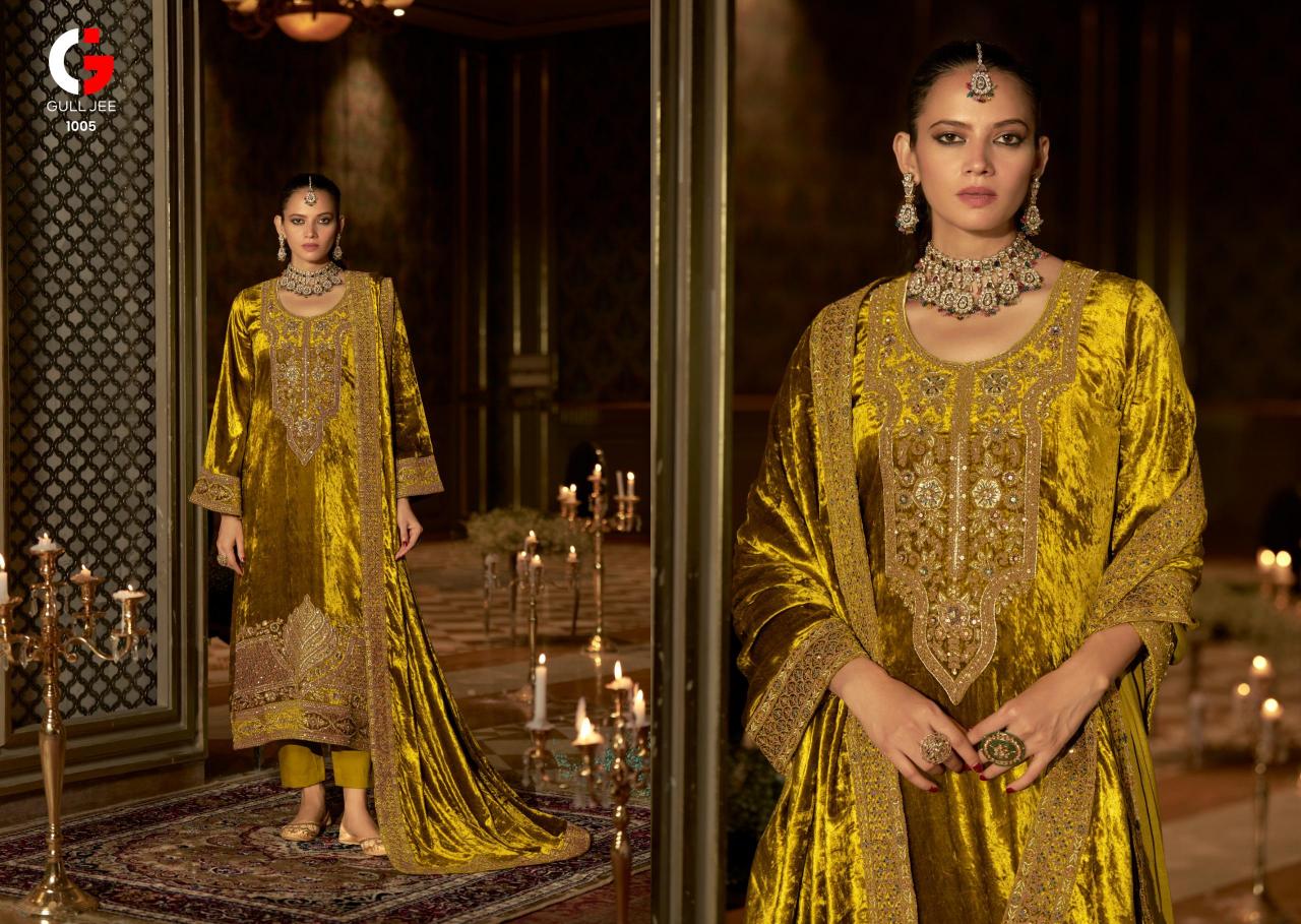 Gull Jee Qurb catalog pakistani suits wholesale market in delhi