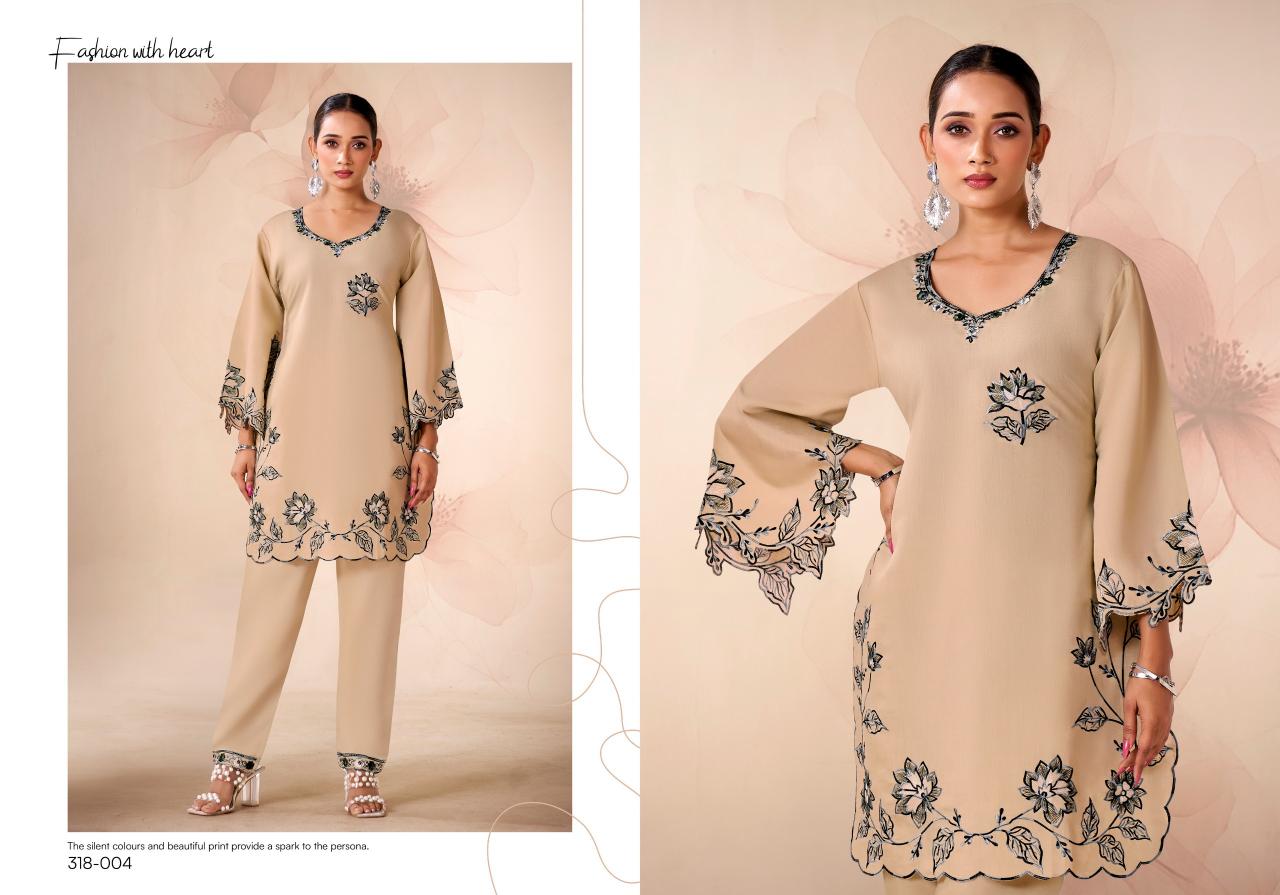 Gulrez Amira catalog co ord set manufacturers in surat