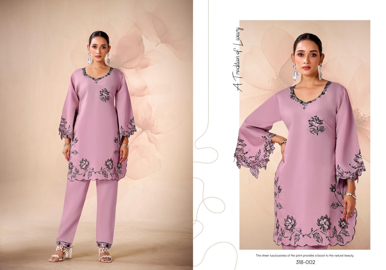 Gulrez Amira catalog co ord set manufacturers in surat