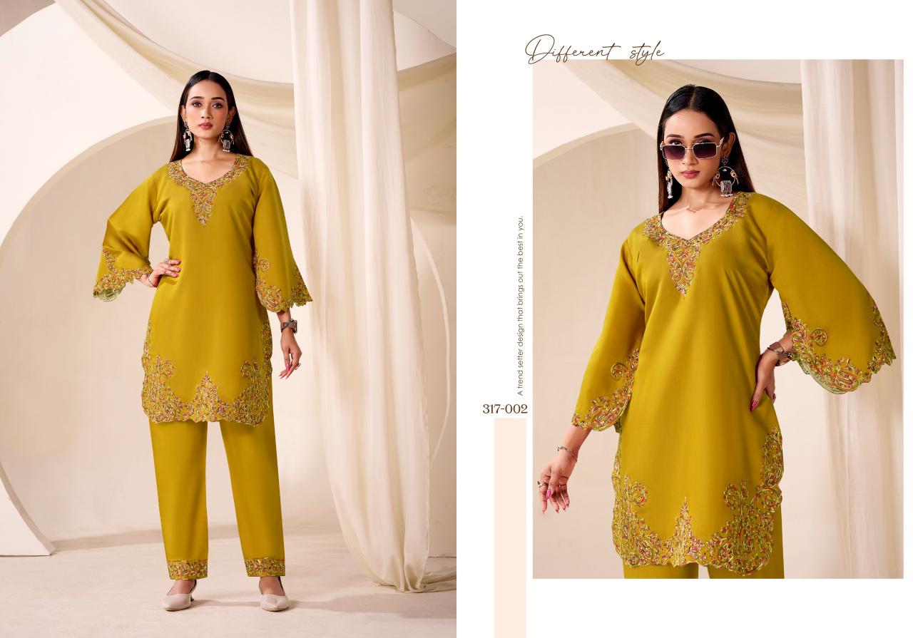Gulrez Daisy catalog co ord sets wholesale delhi
