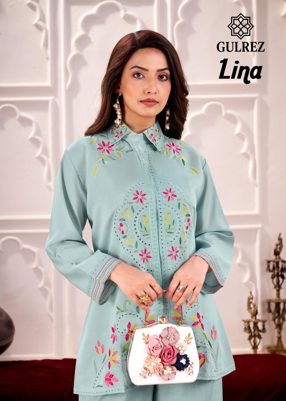 Gulrez Lina catalog co ord sets wholesale delhi