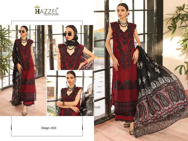 Hazzel Kahf catalog pakistani suits in wholesale price