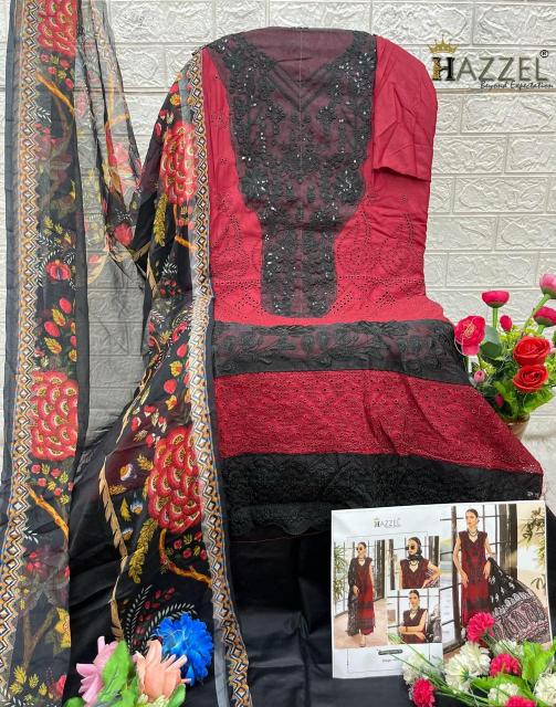 Hazzel Kahf catalog pakistani suits in wholesale price
