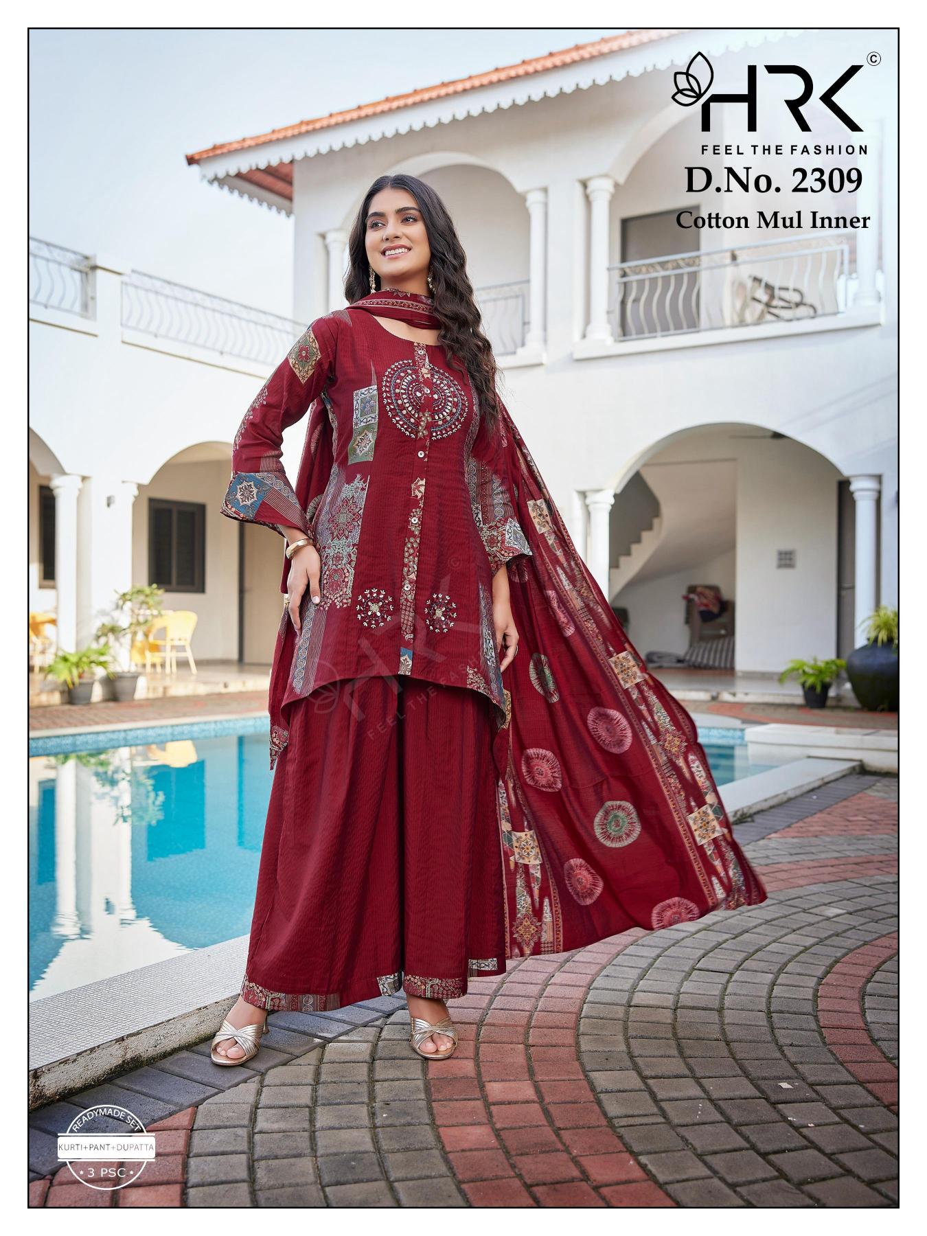 HRK 2309 catalog wholesale kurti manufacturers in surat