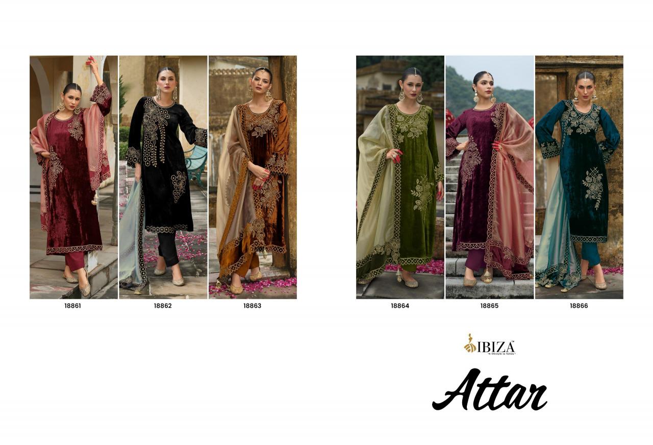Ibiza Attar catalog salwar kameez wholesale surat gujarat