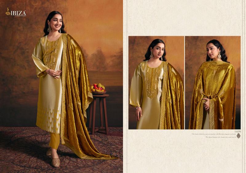 Ibiza Gajari Imrozia catalog designer salwar kameez wholesale in surat