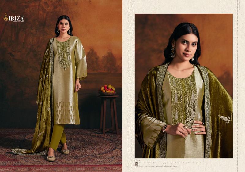 Ibiza Gajari Imrozia catalog designer salwar kameez wholesale in surat