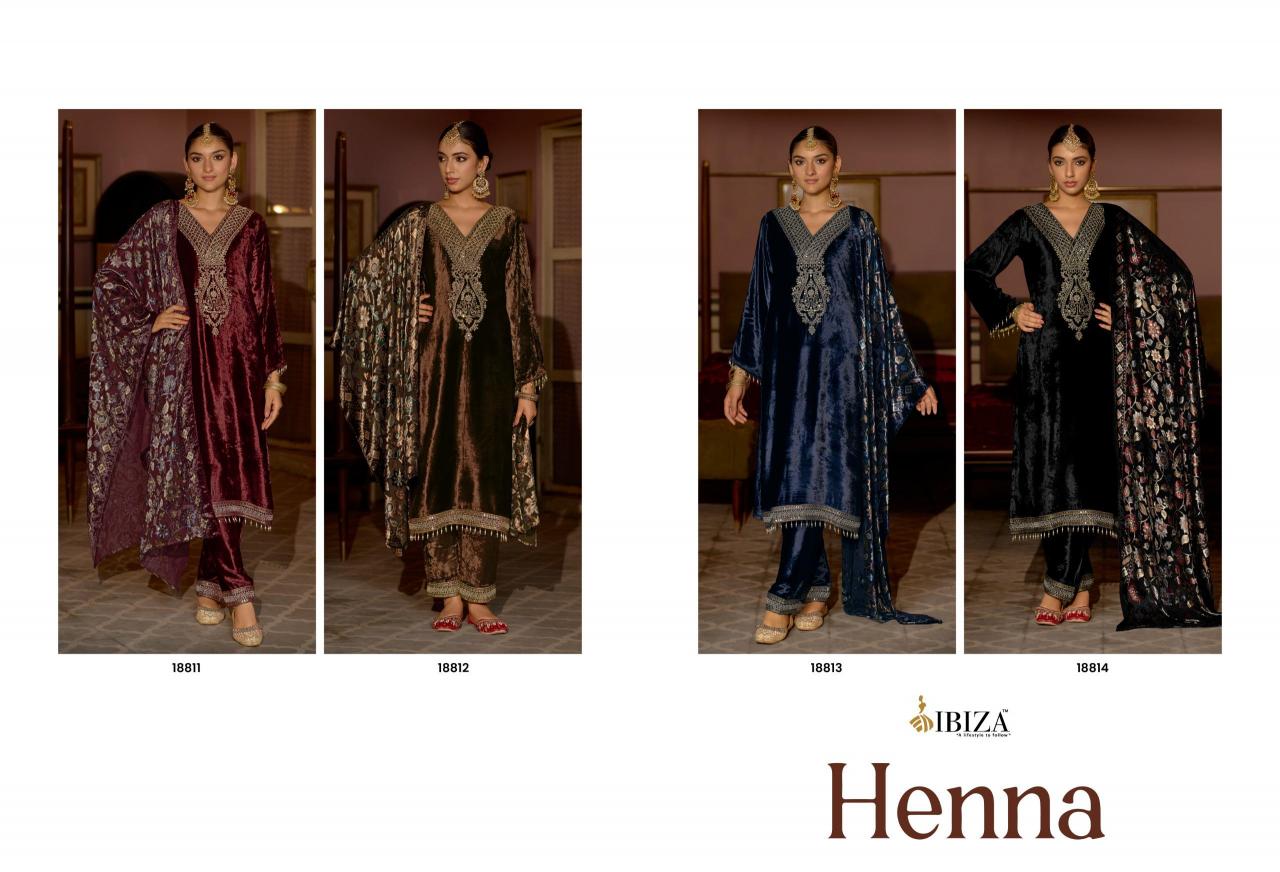 Ibiza Henna catalog wholesale salwar kameez in burrabazar