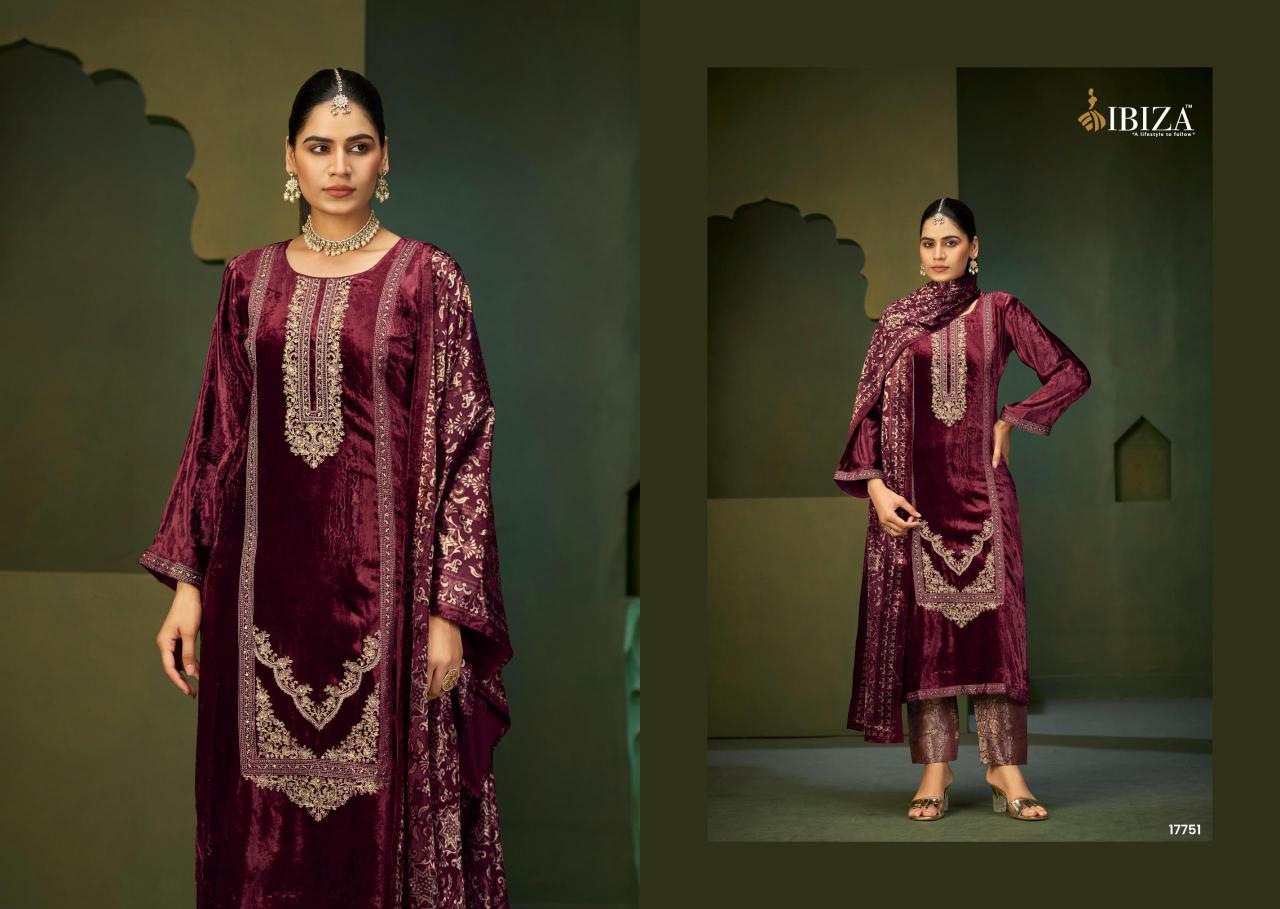 Ibiza Jamila catalog unstitched salwar kameez wholesalers in delhi