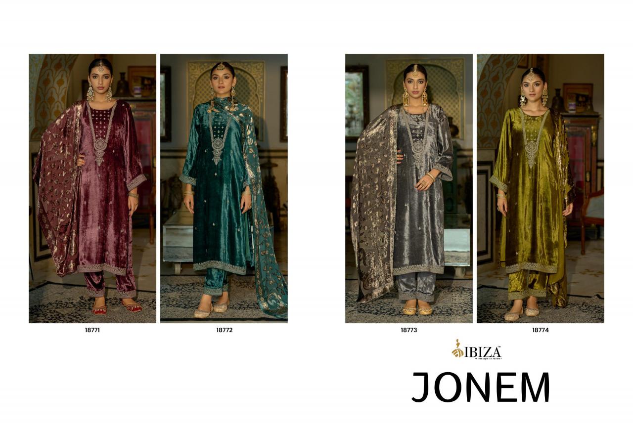 Ibiza Jonem catalog indian salwar kameez wholesaler