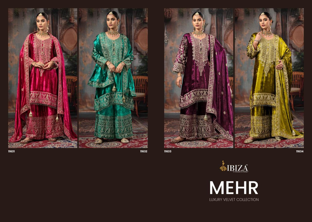 Ibiza Mehr catalog wholesale daily wear salwar kameez