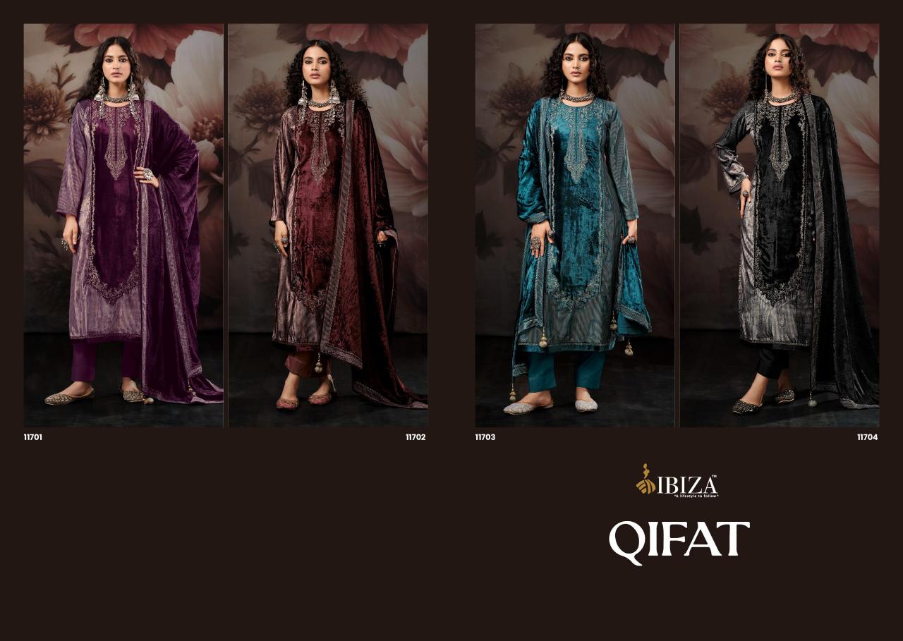 Ibiza Qifat catalog wholesale salwar materials