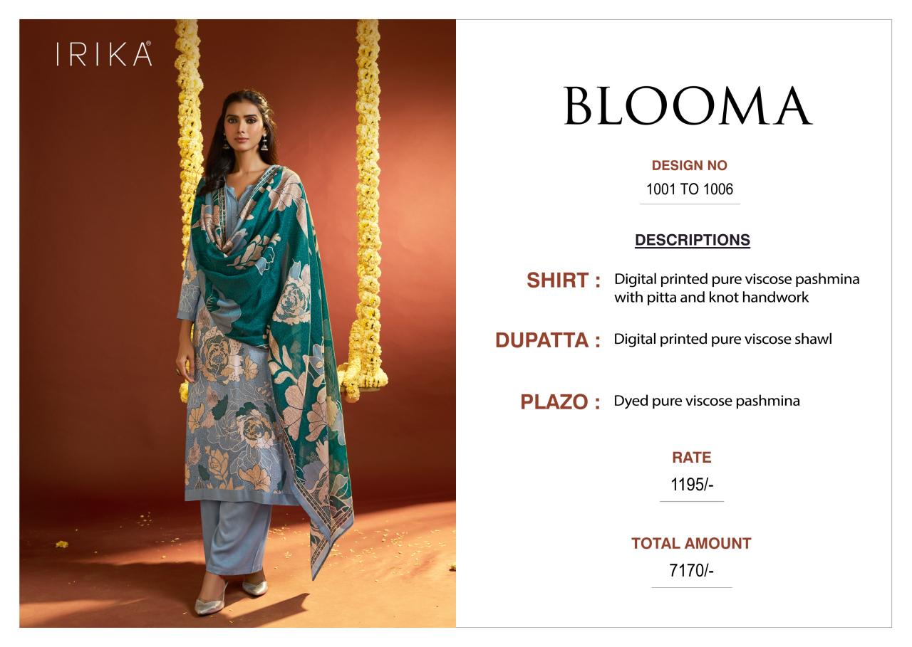 Irika Blooma catalog salwar kameez manufacturers surat