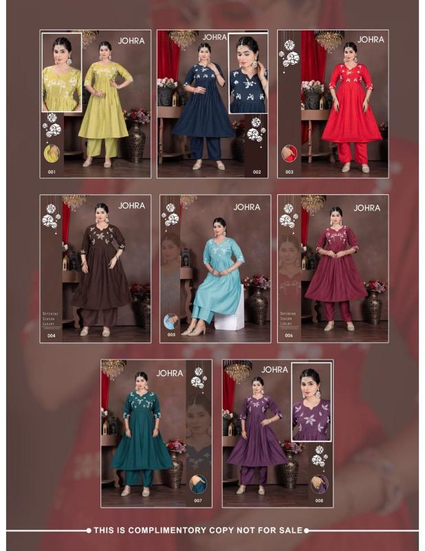 JLF Johra catalog wholesale kurtis in gujarat