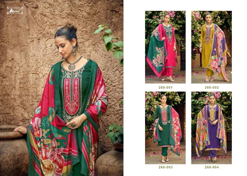 Kesar The Eknoor Choice catalog wholesale dress materials from surat mills