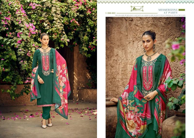 Kesar The Eknoor Choice catalog wholesale dress materials from surat mills