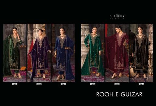 Kilory Rooh e Gulzaar aari work salwar kameez wholesale