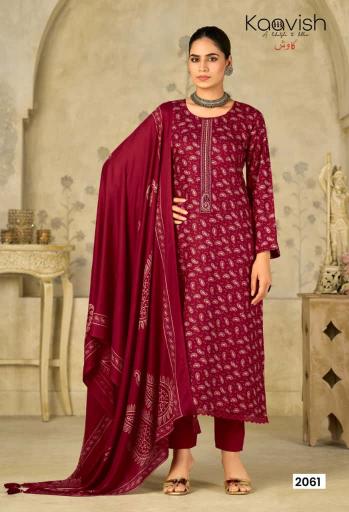 Kilory Winter Route catalog wholesale unstitched salwar kameez material