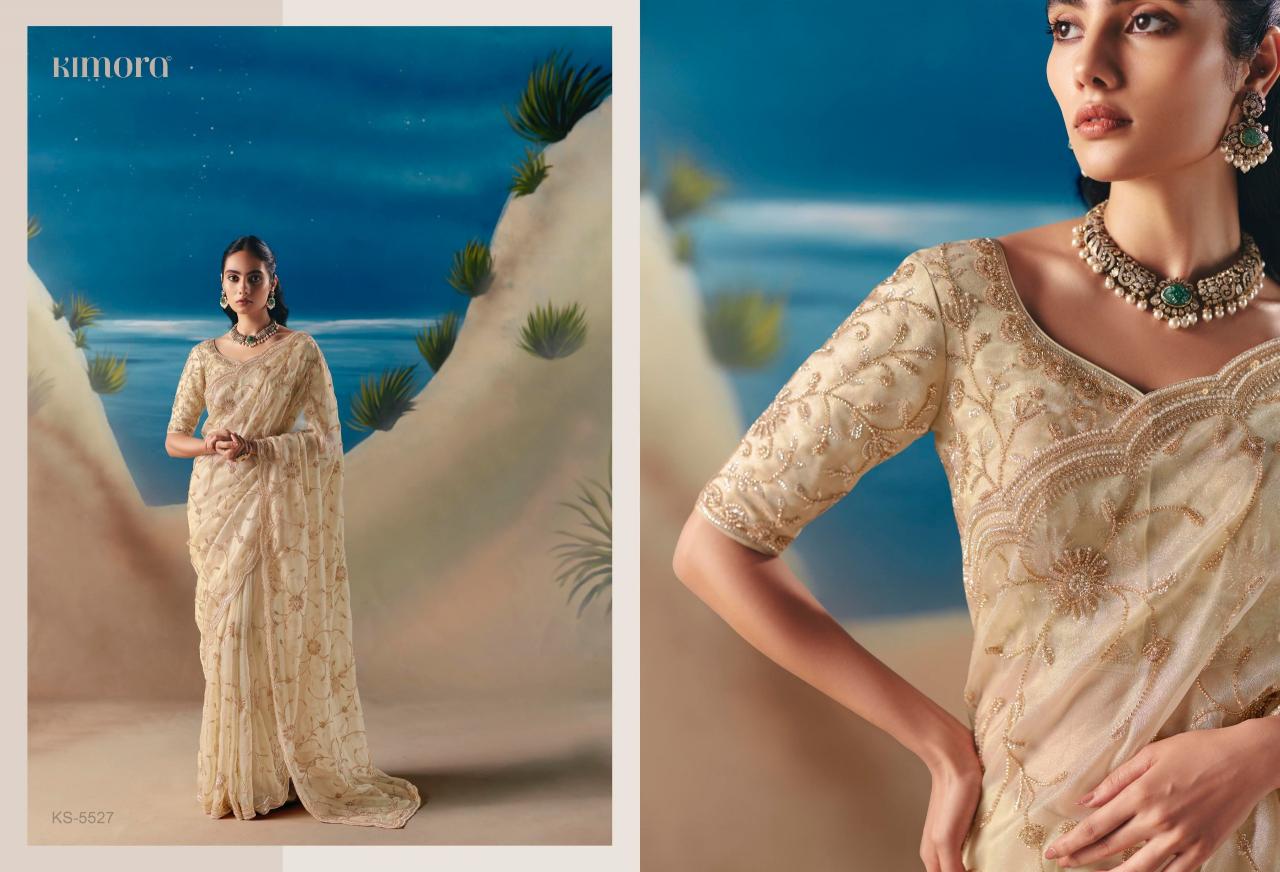 Kimora Chandani catalog fancy sarees wholesale in surat