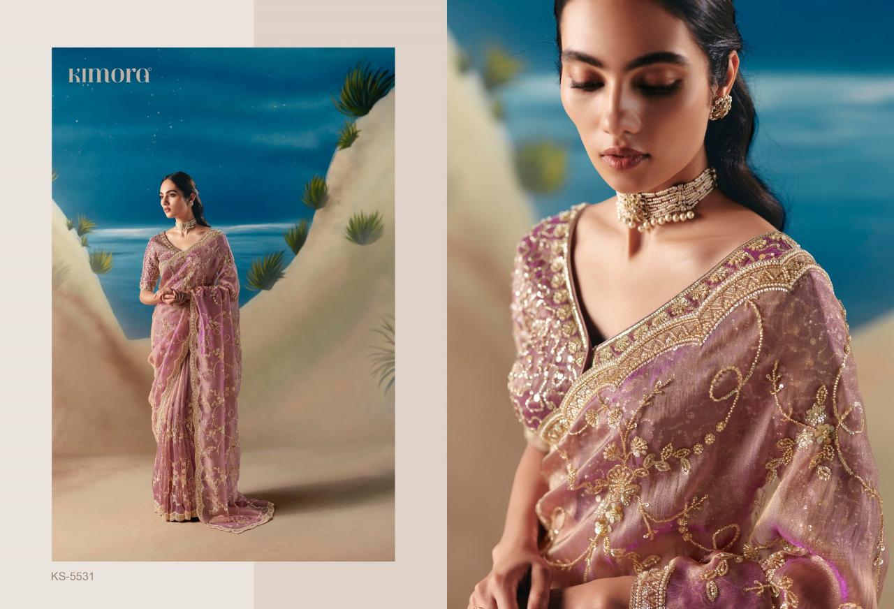 Kimora Chandani catalog fancy sarees wholesale in surat