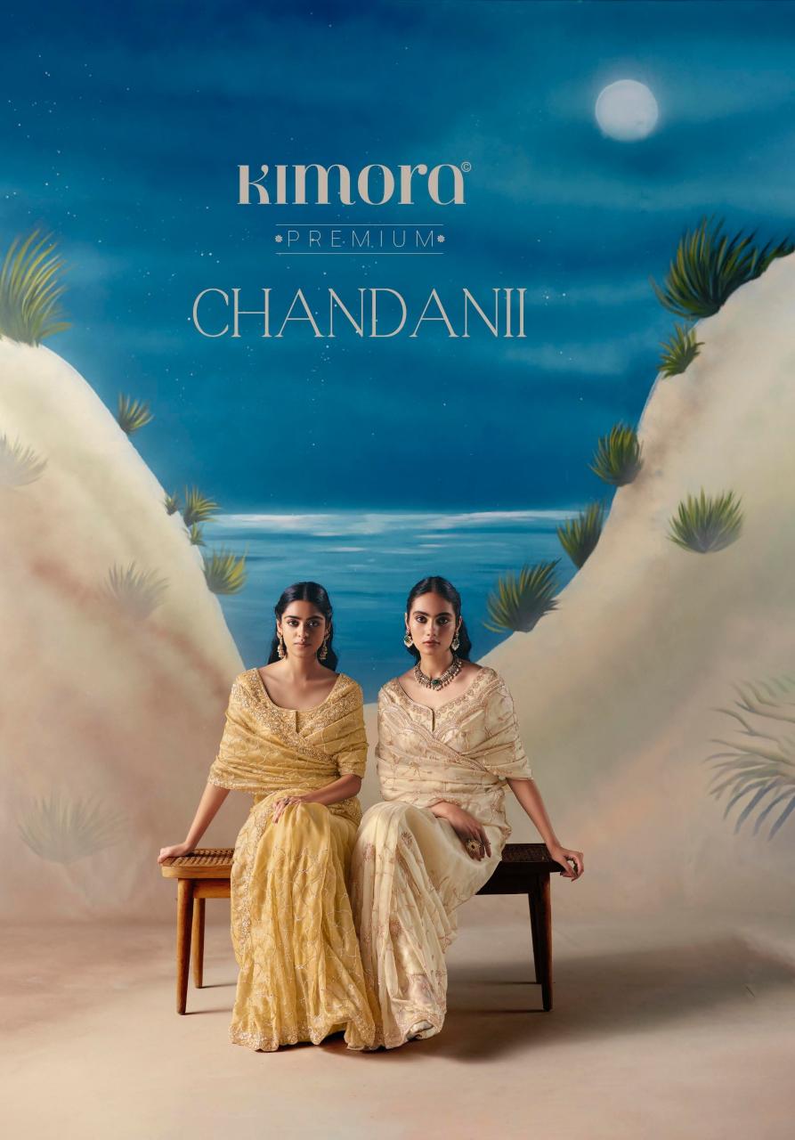 Kimora Chandani catalog fancy sarees wholesale in surat