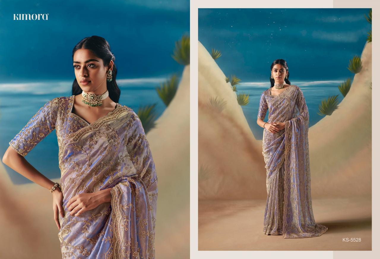 Kimora Chandani catalog fancy sarees wholesale in surat
