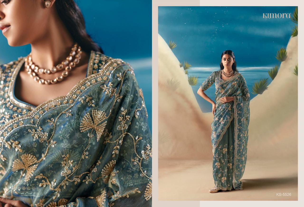 Kimora Chandani catalog fancy sarees wholesale in surat
