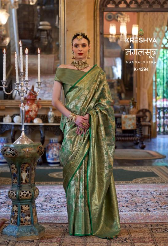 Kreshva Mangalsutra catalog wholesale saree surat market