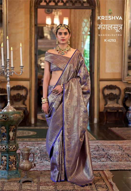 Kreshva Mangalsutra catalog wholesale saree surat market
