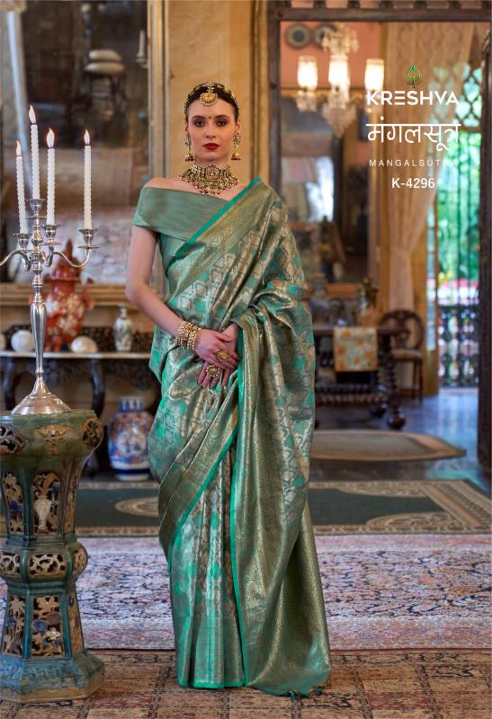 Kreshva Mangalsutra catalog wholesale saree surat market
