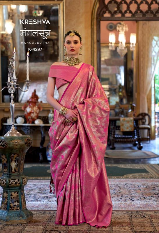 Kreshva Mangalsutra catalog wholesale saree surat market