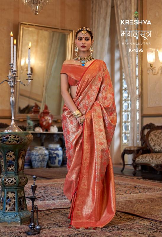 Kreshva Mangalsutra catalog wholesale saree surat market
