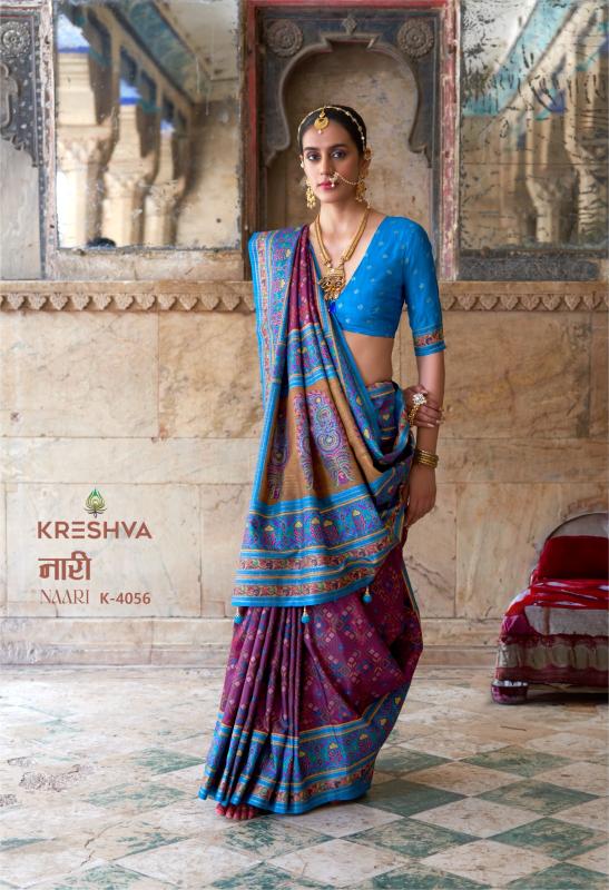 Kreshva Naari catalog saree wholesaler surat
