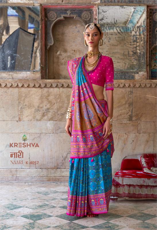 Kreshva Naari catalog saree wholesaler surat