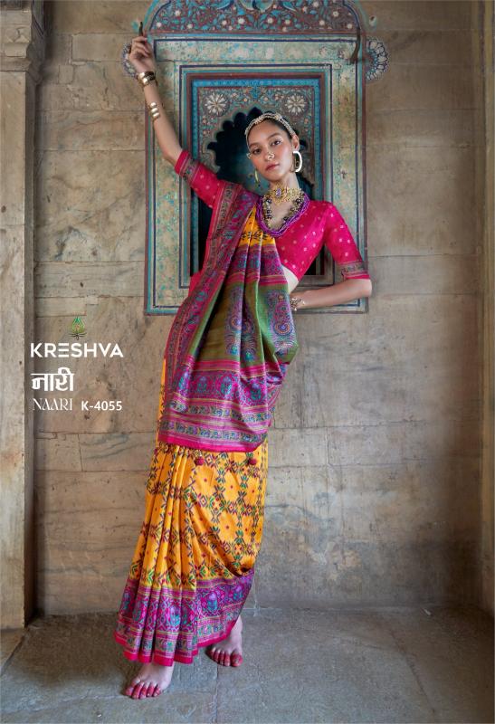 Kreshva Naari catalog saree wholesaler surat