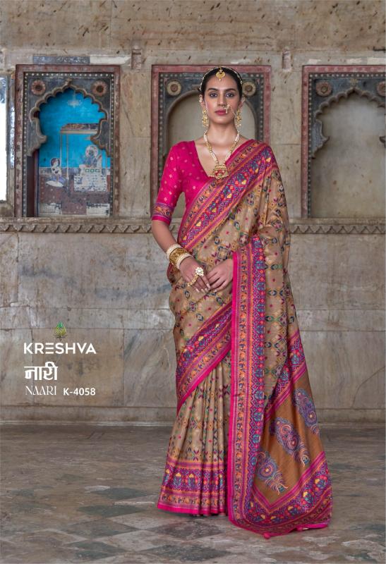 Kreshva Naari catalog saree wholesaler surat