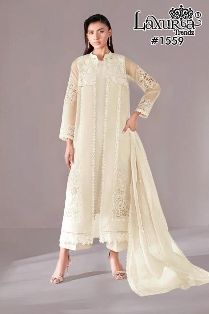 Laxuria Trendz 1559 catalog pakistani suits in wholesale price