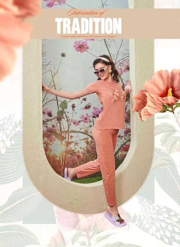 Luvit Preet catalog latest nighty dress