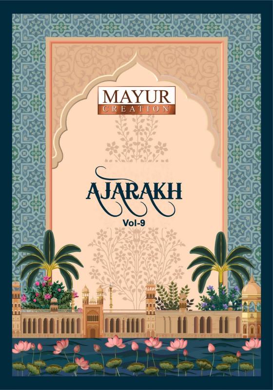 Mayur Ajarakh Vol-9 – Kurti Pant With Dupatta - Wholesale Catalog