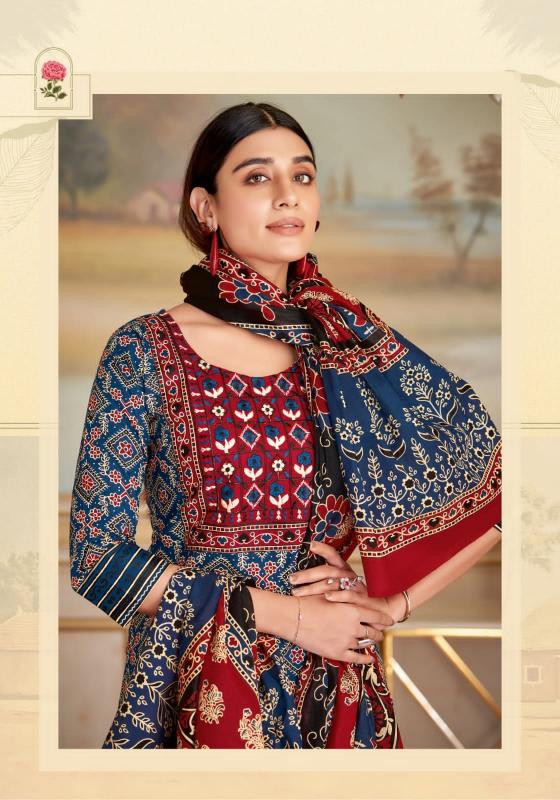 Mayur Ajarakh Vol-9 – Kurti Pant With Dupatta - Wholesale Catalog