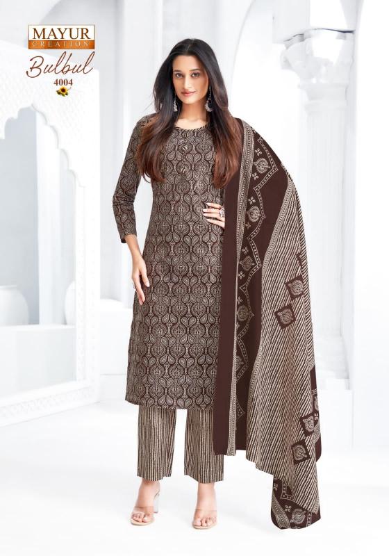 Mayur Bulbul Vol-4 – Kurti Pant With Dupatta - Wholesale Catalog