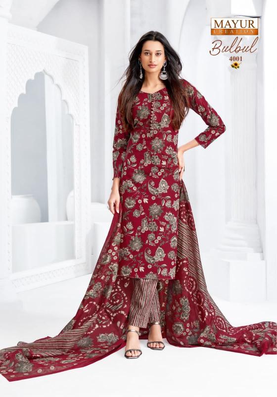 Mayur Bulbul Vol-4 – Kurti Pant With Dupatta - Wholesale Catalog