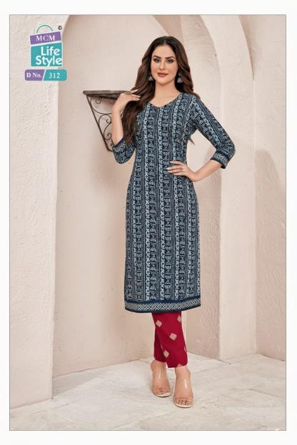 MCM Batik Vol-1 – Kurti With Pant - Wholesale Catalog