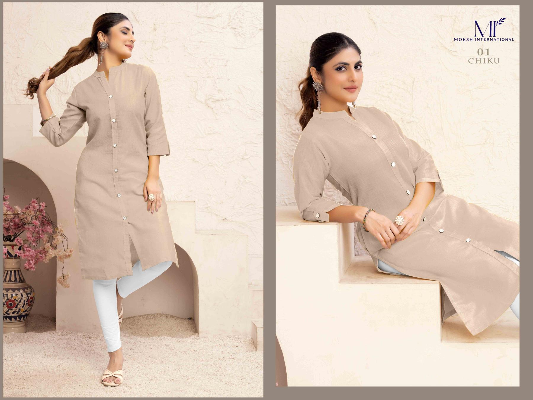 Moksh International Neer vol 1 catalog jaipuri kurti wholesale