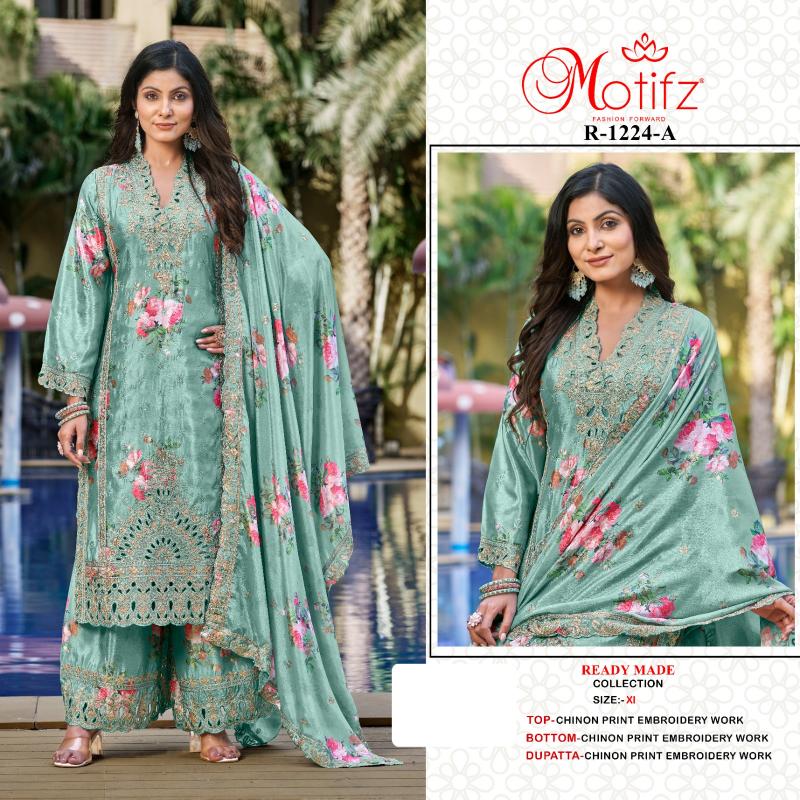 Motifz 1224 catalog pakistani wholesale suits delhi
