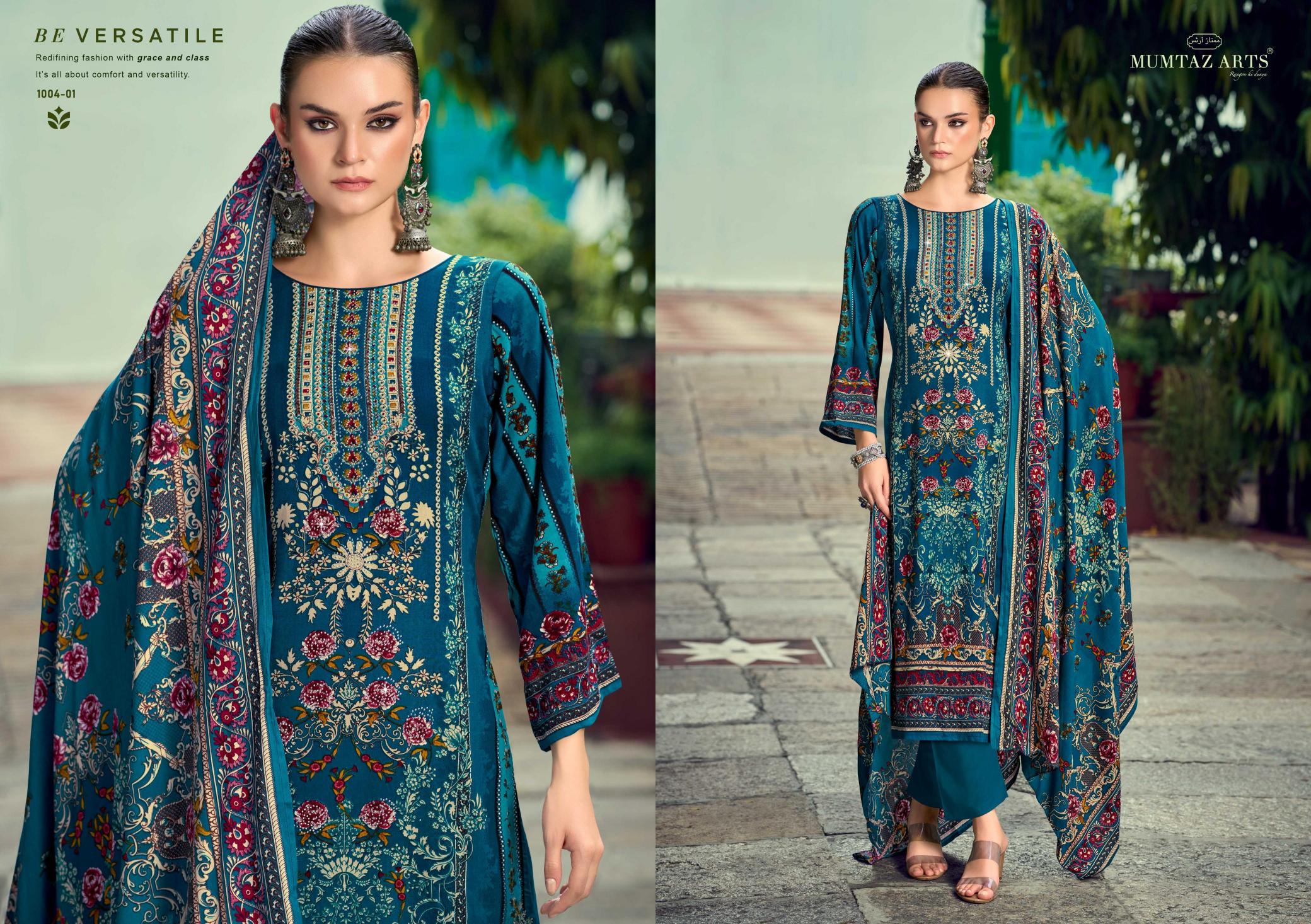 Mumtaz Arts Aashvika catalog dress material wholesale in hyderabad telangana india