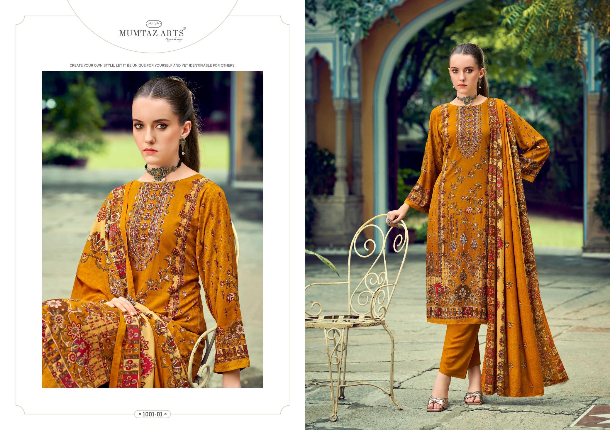 Mumtaz Arts Aashvika catalog dress material wholesale in hyderabad telangana india