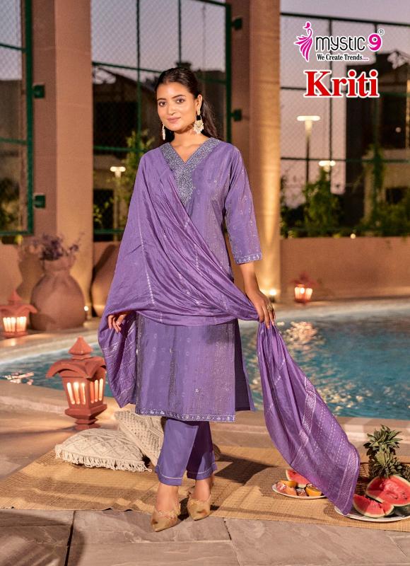 Mystic 9 Kriti vol 1 catalog wholesale kurtis for retail business in bangalore