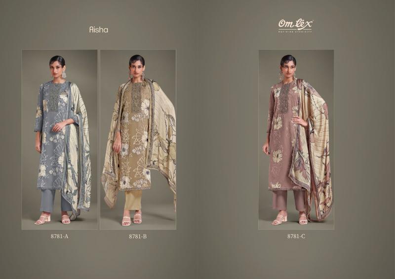 Omtex Aisha catalog salwar kameez wholesale surat