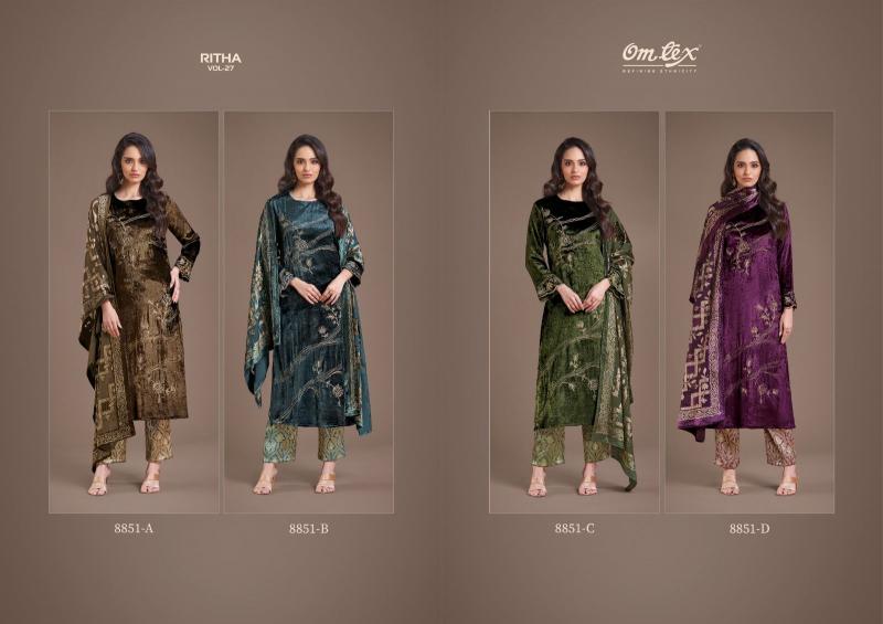 Omtex Ritha Vol 27 catalog wholesale dealers in salwar kameez surat